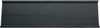 5 Pack 2" x 8" Aluminum Desk Name Plate Holders,Office Business Desk Sign Holder for Meeting Room or Other Business Event (Black)