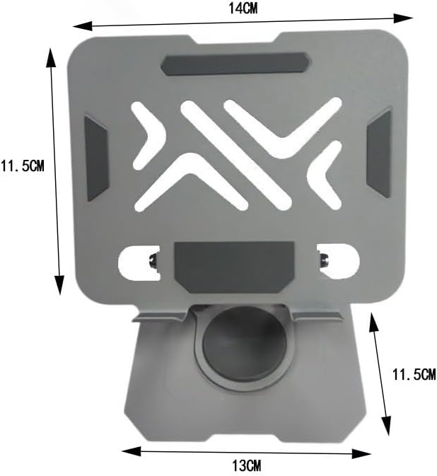 MIZOTIC iPAD Tablet Holder Desktop Stand, Dual Rod Adjustable & Rotatable Carbon Steel, Compatible with 4.7-16.5" iPads,Tablets, Portable Monitors, Kindle.