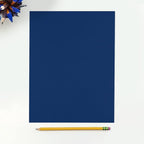 LUXPaper 8.5" x 11" Paper | Letter Size | Navy Blue | 80lb. Text | 50 Qty