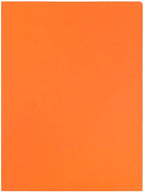 LUXPaper 9" x 12" Presentation Folders | Two Pocket | Mandarin Orange | 100lb. Cover | 10 Qty