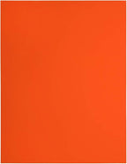 JAM PAPER Shipping Address Labels - Rectangular - 1 1/3 x 4 - Neon Deep Red/Orange - 126/pack