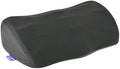C CUSHION LAB Ergonomic Foot Rest for Under Desk - Patented Massage Ridge Design Memory Foam Foot Stool Pillow for Work, Home, Gaming, Computer, Office Chair - Footrest for Back and Hip Pain Relief