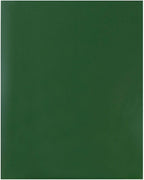 JAM PAPER Laminated Two Pocket Glossy Folders - Green - 3/Pack
