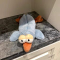 XZR Cute Pen Bag Case Box Stocking Stuffers Cute Creative Animal Cartoon Large Capacity Shark Bird Zipper Organizer Storage Bag Box Nice Gift (Hummingbird)