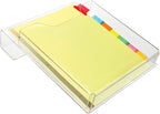 Clear Acrylic Cubicle Sign Holder, Name Plates, & File Holders