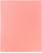 JAM PAPER Laminated Two Pocket Glossy Folders - Baby Pink Pastel - 3/Pack