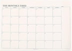 60 Page Schedule Planning Notepad, 245175 mm Tear-Off Sheets Weekly Planner for Organising Goals, Tasks, Notes