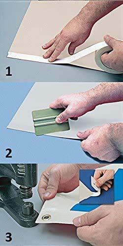 AJ Sign World 2" MAX Strength Banner Hem Double Sided Permanent Tape (2-Inch x 164-Feet/55 Yard)