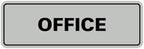 Signs ByLITA Standard Office Sign - Professional Business Signage - Easy to Install (Lt Gray) - Medium 1 Pack