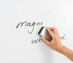 Lockable Magnetic Whiteboard Enclosed Bulletin Board – 36x24 Inch Aluminum Frame Notice Board with Acrylic Door Wall-Mounted Dry Erase Display for Home, Office, School & Lobby