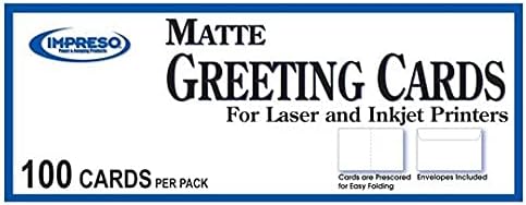 TST Greeting Cards 8.5x11, 96 bright, 100 Cards per pack