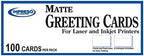 TST Greeting Cards 8.5x11, 96 bright, 100 Cards per pack