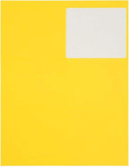 JAM PAPER Shipping Address Labels - Large - 3 1/3 x 4 - Yellow - 120/Pack