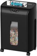 Paper Shredder, 16-Sheet Cross Cut with 4.76-Gallon Pull Out Basket, P-4 Security Level, 3-Mode Design Shred Paper and CD/Credit Card, Durable&Fast with Jam Proof System Shredder for Office