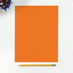 LUXPaper 8.5" x 11" Paper | Letter Size | Mandarin Orange | 80lb. Text | 500 Qty