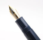 JINHAO X159 Fountain Pen (EF Nib 0.38mm, Dark Blue with Gold Clip)