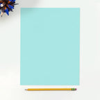 LUXPaper 8.5" x 11" Paper | Letter Size | Seafoam Blue | 80lb. Text | 50 Qty