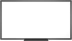 VIZ-PRO Magnetic Dry Erase White Board, 96 X 48 Inches, Black Aluminium Frame