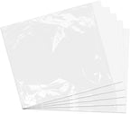 9527 Product 4.5" x 5.5" Clear Adhesive Top Loading Packing List/Shipping Label Envelopes (200 Pack)