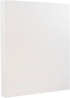 JAM PAPER Strathmore 28lb Paper - 105 gsm - 8.5 x 11 - Bright White Wove - 100 Sheets/pack