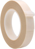 WOD SPT7A UHMW Polyethylene Transparent Film Slick Tape, 1 inch x 36 yd. Aggressive Adhesive - Ideal For Squeak Reduction, Drawers, and Bearings