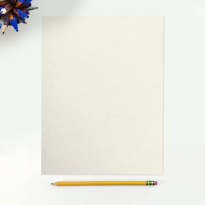 LUXPaper 8.5" x 11" Paper | Letter Size | Quartz Metallic | 80lb. Text | 50 Qty
