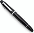 JINHAO X159 Fountain Pen (EF Nib 0.38mm, Black with Silvery Clip)