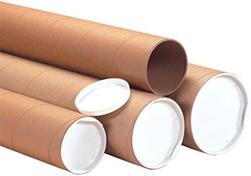 The Boxery Brown Shipping Mailing Tubes 1.5x24'' 50/cs