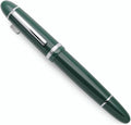 JINHAO X159 Fountain Pen (F Nib 0.5mm, Dark Green with Silvery Clip)