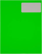 JAM PAPER Shipping Address Labels - Standard Mailing - 2 x 4 - Neon Fluorescent Green - 120/Pack