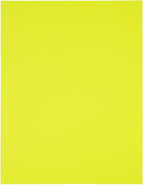 JAM PAPER Shipping Address Labels - 4 x 5 - Quarter Page/Extra Large - Neon Yellow - 120/Pack