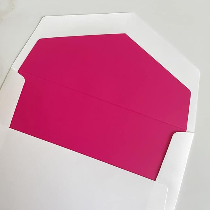 Personalized Embossed Flat Note Cards Set – Custom Blind Embossed Stationery with Envelopes – Premium Embossed Correspondence & Thank You Cards – Made in USA - 100 Pieces (2 Paper Sizes)