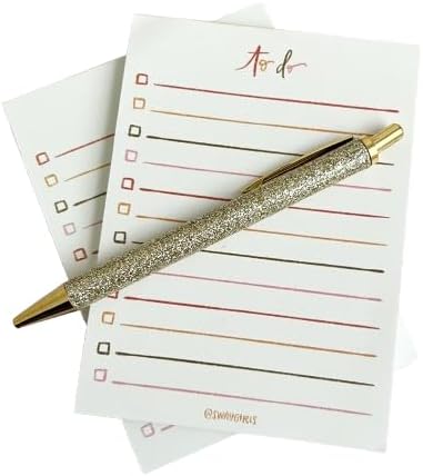Swaygirls to do list notepad | Cute notepads | Custom notepads | Personalized notepad | To do stationary
