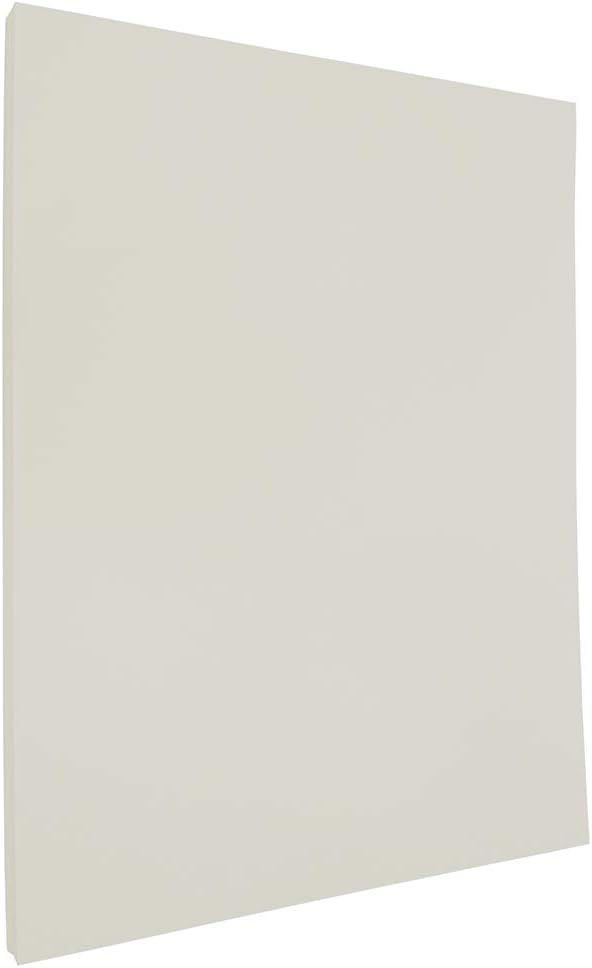 JAM PAPER Strathmore 24lb Paper - 90 gsm - 8.5 x 11 - Natural White Laid - 100 Sheets/Pack