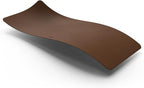 POUT TekDec Mat – Vegan Leather Desk Pad (31.5×13.4in / 80×34cm), Water-Resistant Surface, Anti-Slip Base, Scratch & Heat Protection, Multi-Functional Writing & Mouse Pad – Cinnamon Brown