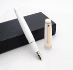 JINHAO 82 Fountain Pen (Porcelain White,Fine Nib 0.5mm)