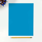 LUXPaper 8.5" x 11" Paper | Letter Size | Pool Blue | 80lb. Text | 50 Qty