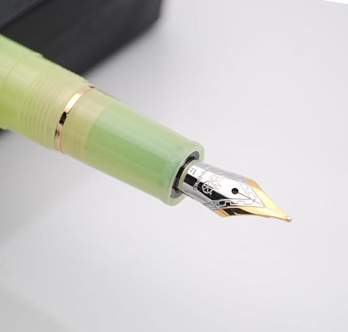 JINHAO 82 Fountain Pen (Tender Green,Fine Nib 0.5mm)