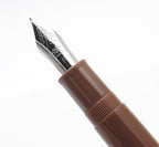 JINHAO X159 Fountain Pen (F Nib 0.5mm, Coffee with Silvery Clip)