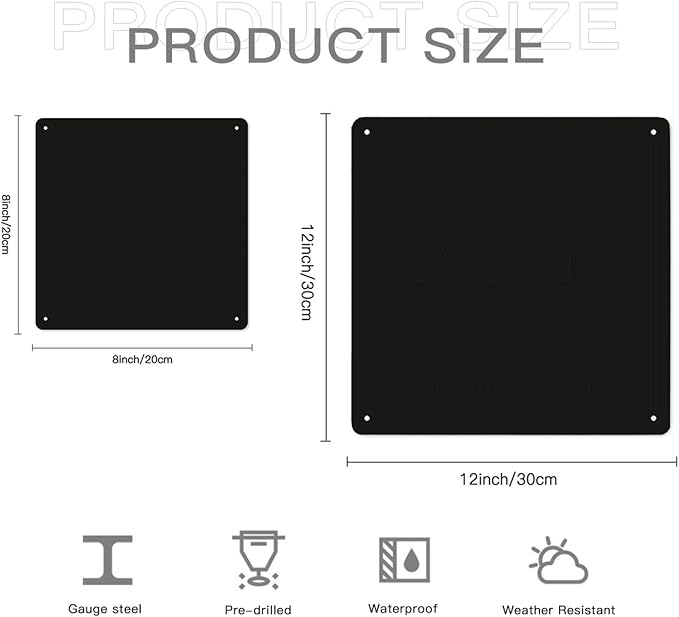 Custom Sign Bulk Personalized Metal Signs For Outdoor Indoor Business Home Store Office Yard Street Lawn Make Your Own Customized Signs With Your Logo Text Photo, 8x8inch