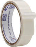 WOD SPT7A UHMW Polyethylene Transparent Film Slick Tape, 1 inch x 10 ft. Aggressive Adhesive - Ideal For Squeak Reduction, Drawers, and Bearings