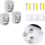 3 Sets Charger Cord Holder, Silver Metal Adhesive Cable Management Clips,Adjustable Cable Anchor Holders,Wire Organizer for Desk, Wall, Home, Office
