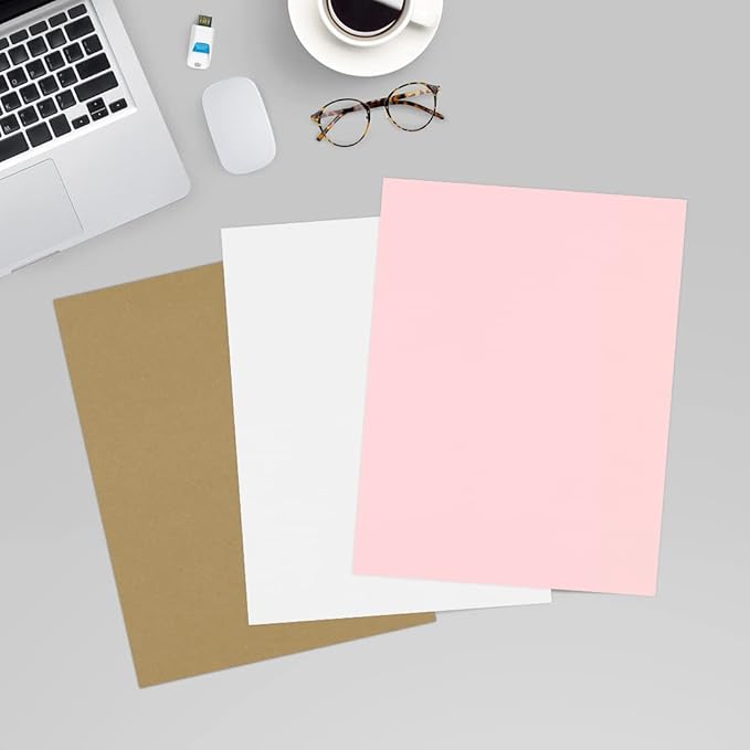 LUXPaper 8.5" x 11" Cardstock | Letter Size | Candy Pink | 100lb. Cover (183lb. Text) | 50 Qty