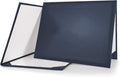 GraduationMall 8.5"x11" Smooth Padded Diploma Cover Certificate Holder Darkblue,1-Pack