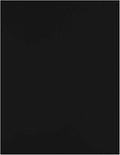 LUXPaper 8.5" x 11" Cardstock | Letter Size | Midnight Black | 100lb. Cover (183lb. Text) | 50 Qty