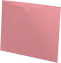 11 pt Pink Color Jacket, Letter Size, Dental Style (Box of 50)