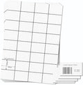 OfficeGear Shelf Edge Barcode Price Ticket Labels 32-up [25 Sheets - 800 Pack] 37x52mm Custom Printable A4 120gsm Card Micro-Perforated Non-Adhesive Merchandise Tag Includes Design Template