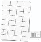 OfficeGear Shelf Edge Barcode Price Ticket Labels 32-up [25 Sheets - 800 Pack] 37x52mm Custom Printable A4 120gsm Card Micro-Perforated Non-Adhesive Merchandise Tag Includes Design Template