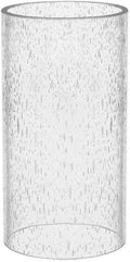 Sunwo Glass Shade Straight Cylinder Glass Lamp Shade Replacement with Multiple Effects (Bubble Straight Cylinder)
