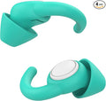 Afflatus Ear Plugs for Sleeping Noise Cancelling, 2 Pairs (S+L) Comfortable Reusable Noise Reduction Ear Plugs, Earplugs for Sleep, Snoring Light Blue